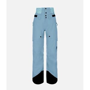 Black Crows Ora Body Map Pant Womens Small Light Blue Mint